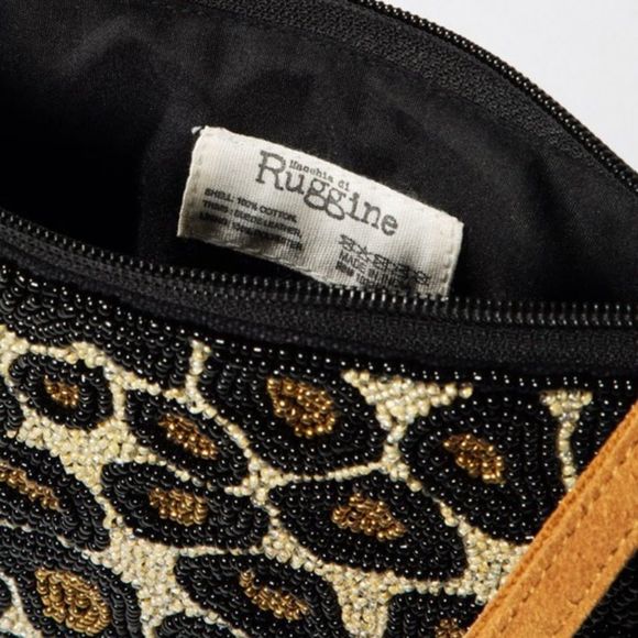 Handmade Leopard Pattern Clutch - Picture 5 of 8